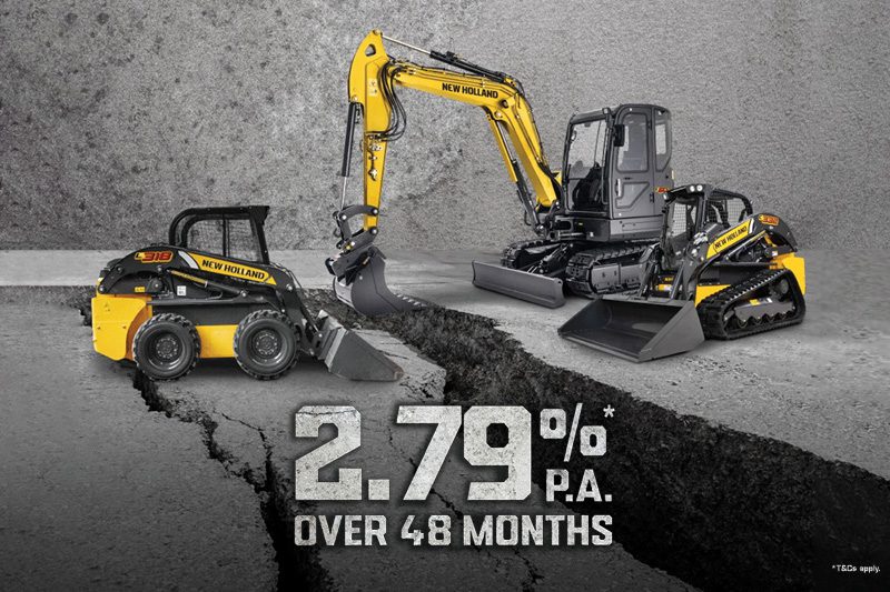 New Holland Construction Groundbreaking Rate