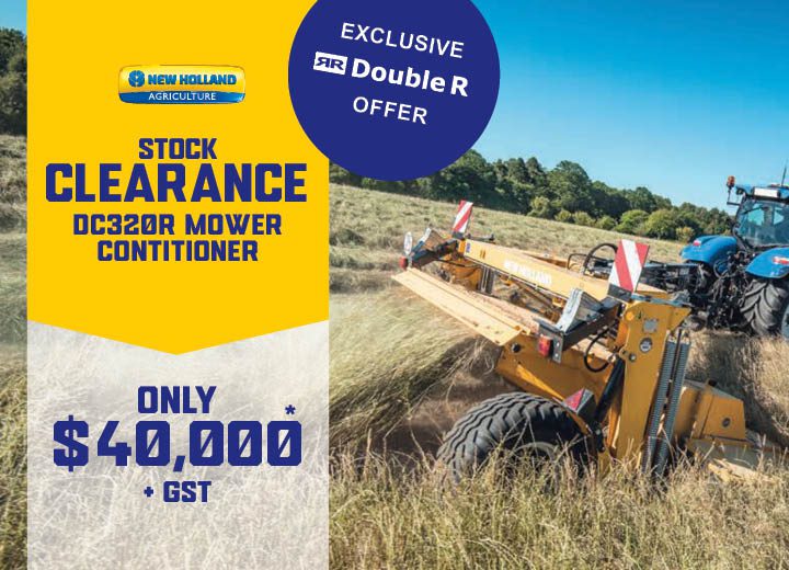 New Holland Mower Conditioner Stock Clearance Double R Exclusive