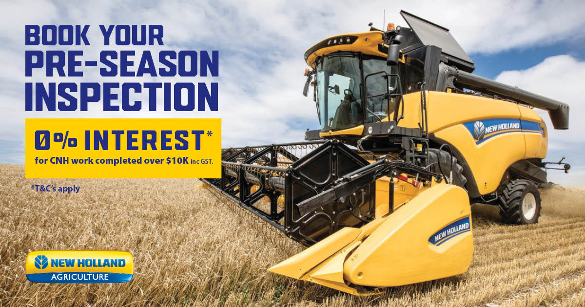 Get Harvest Ready - book your pre-season inspection