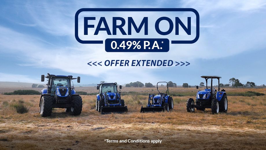 New Holland Offer Extended