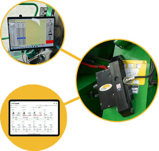 CropScan 3300H on Combine Analyser CropScan 3300H on Combine Analyser