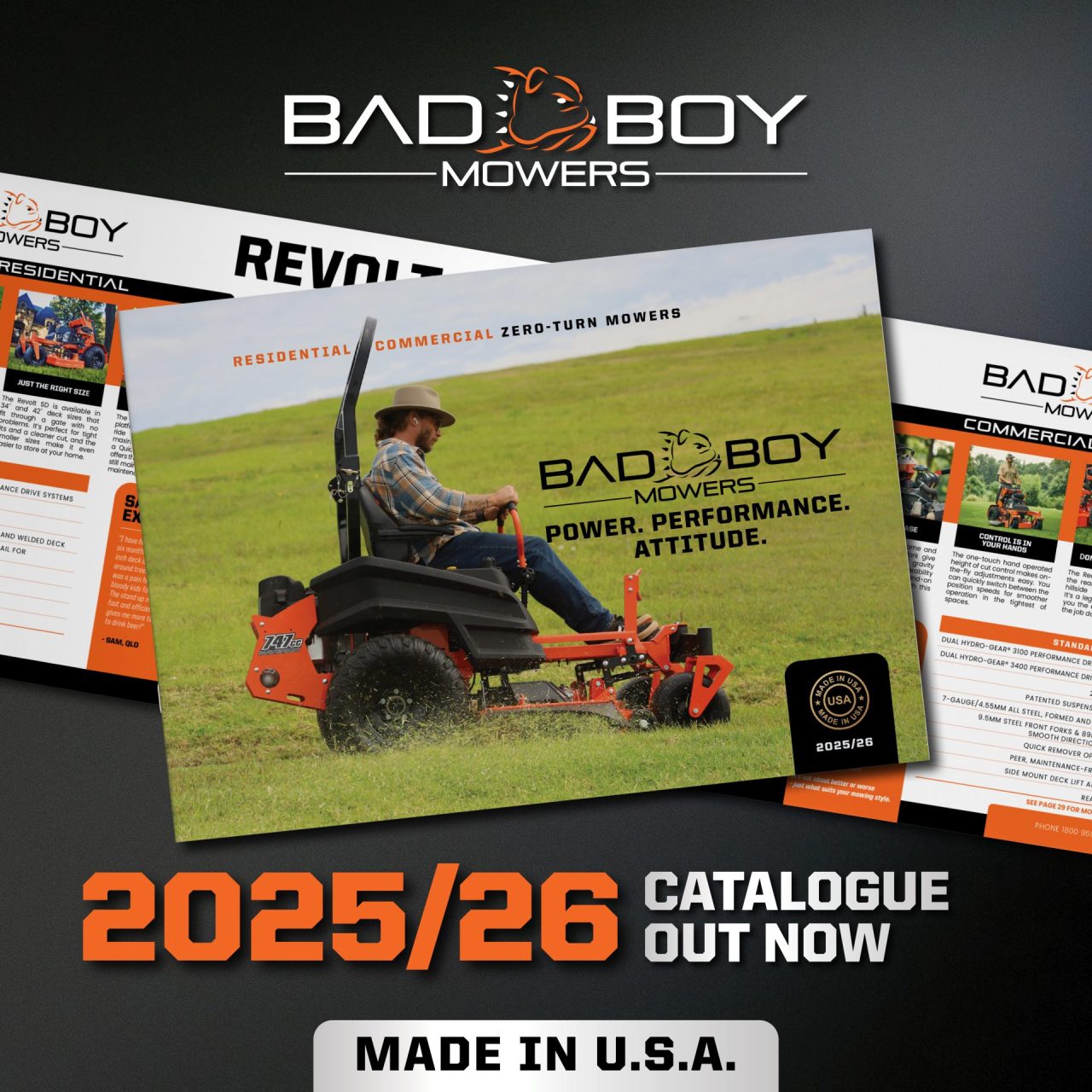 Bad Boy Mowers Catalogue 2025-26