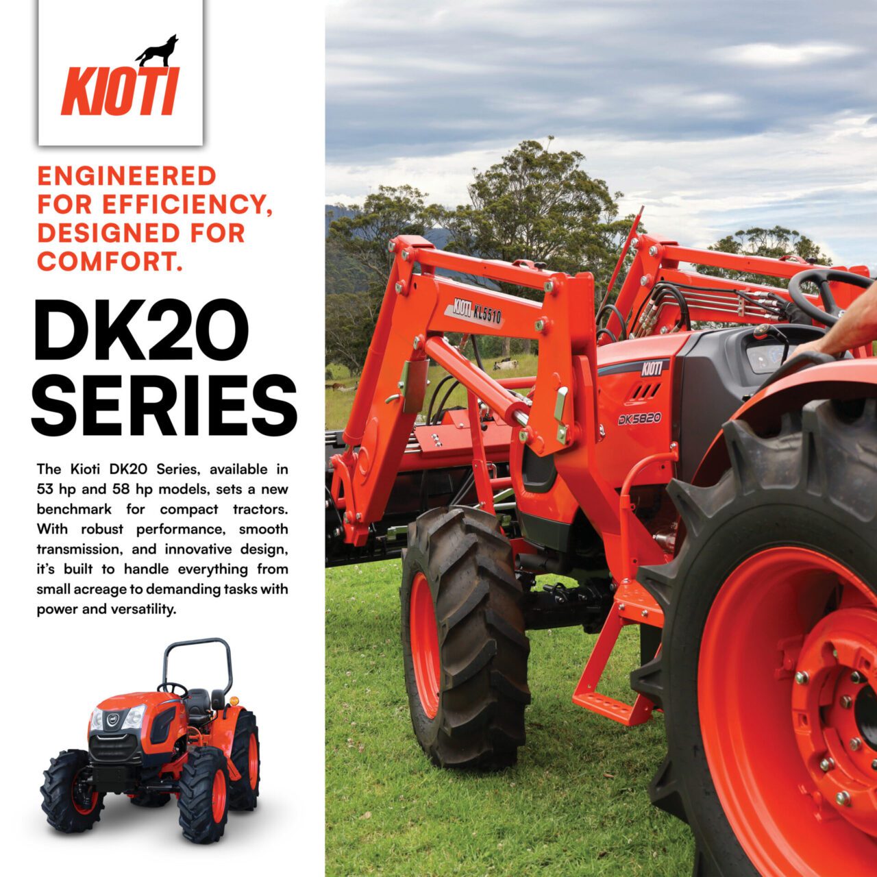 Kioti DK20 Series Offer