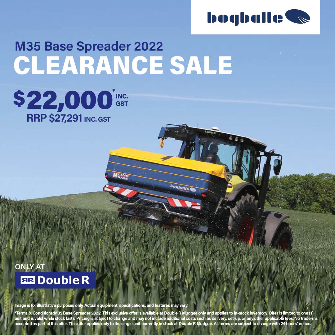 Bogballe M35 Base Spreader SALE Mudgee