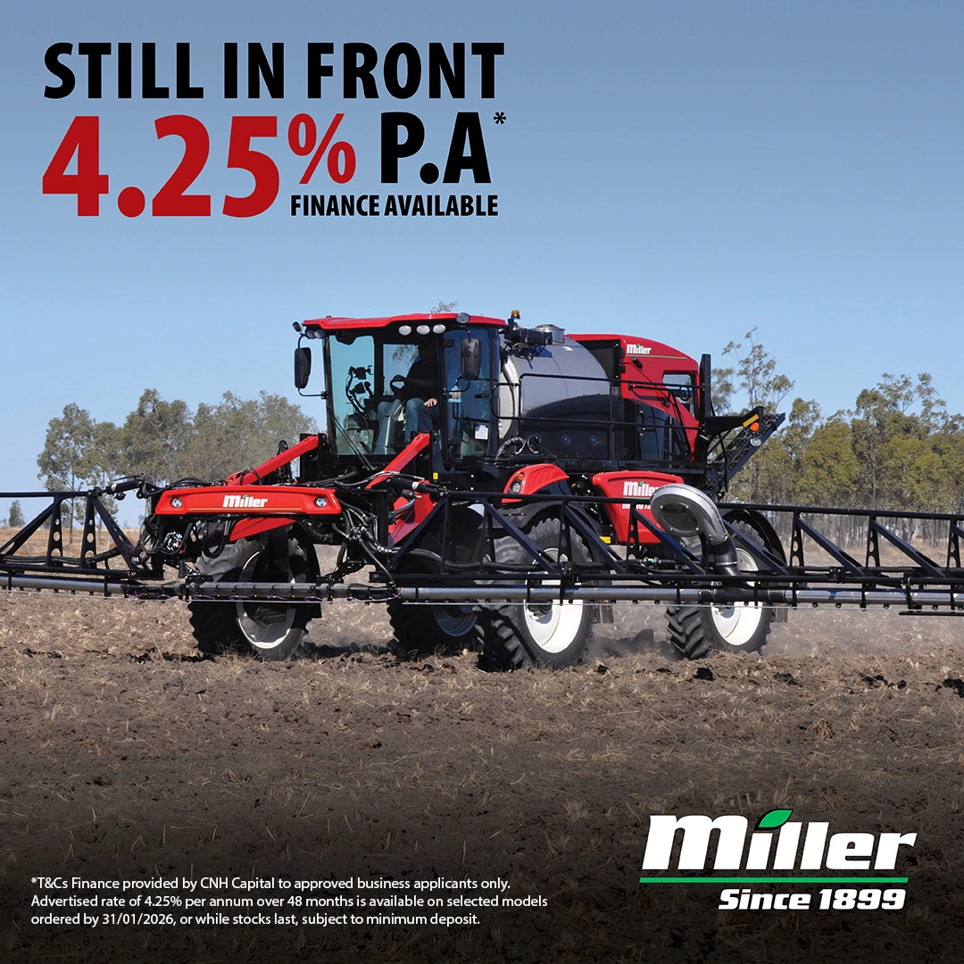 Miller Sprayers 4.25% Finance