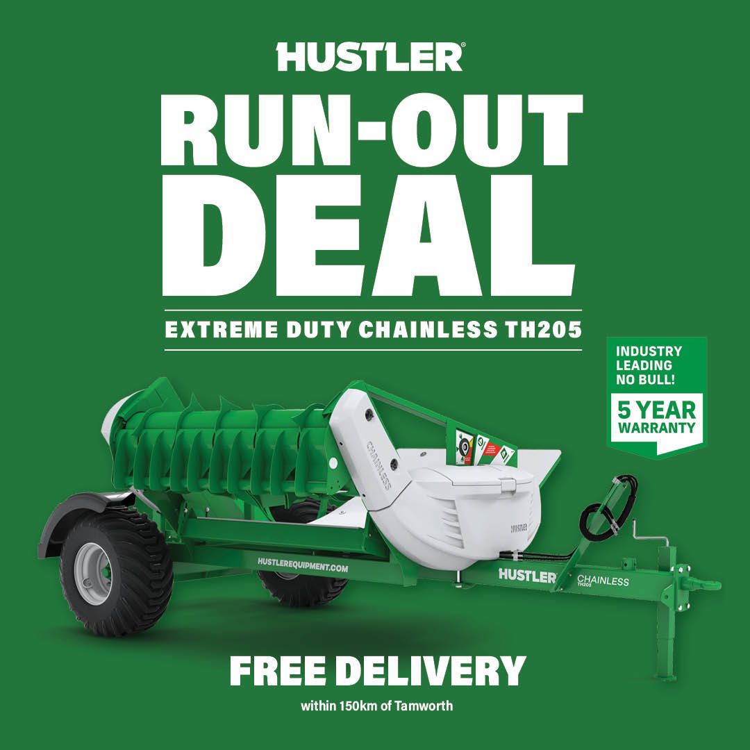 Hustler TH205 Digital assets Hustler Extreme duty Chainless TH205 & free delivery