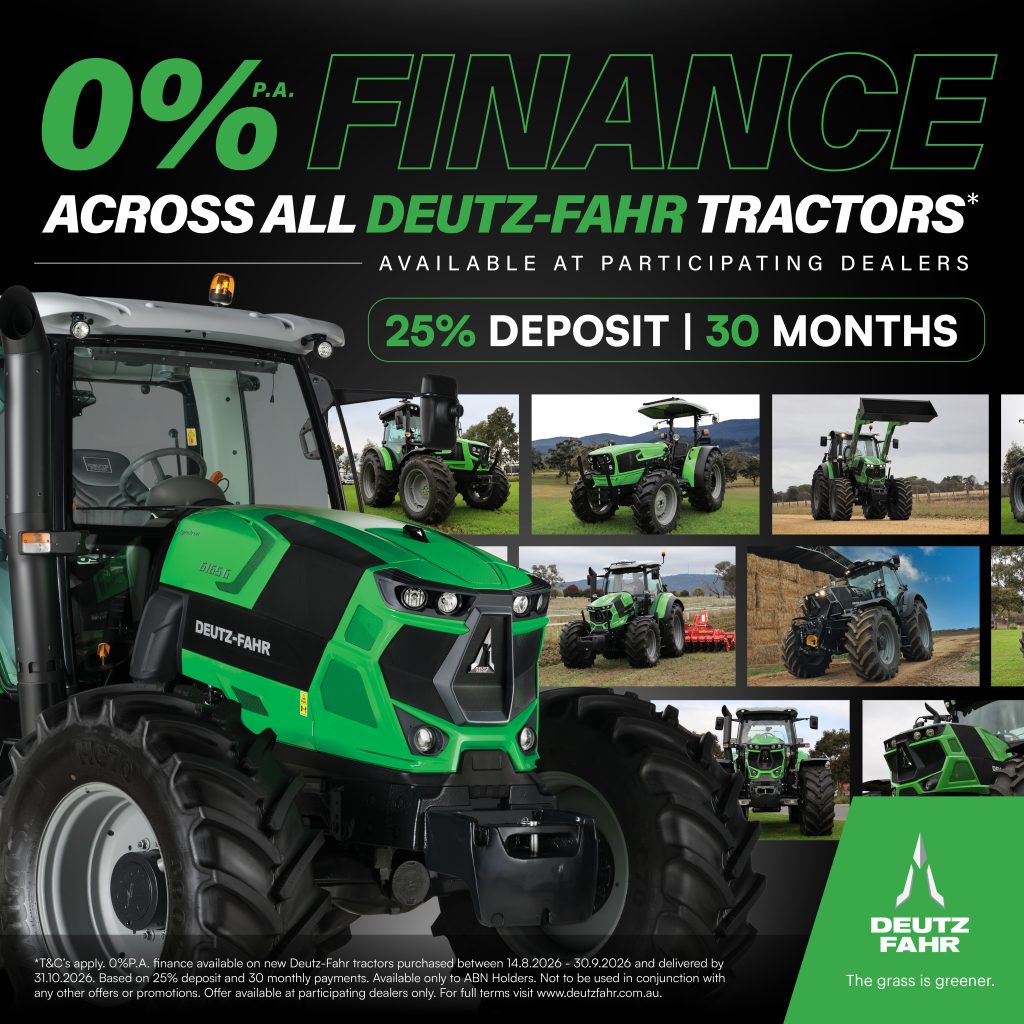 0% Finance across all Deutz-Fahr Tractors